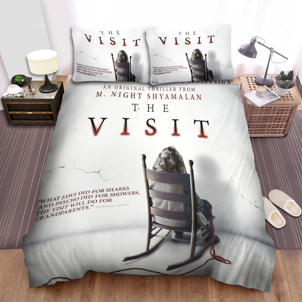 The Visit I Poster 3 Bedding Sets Duvet Cover Flatsheet Pillowcase