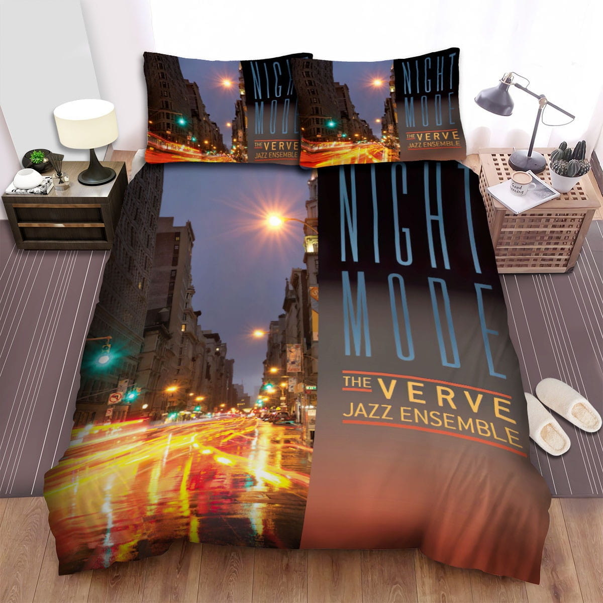 The Verve Night Mode Bedding Sets Duvet Cover Flatsheet Pillowcases Perfect Gift For Fans