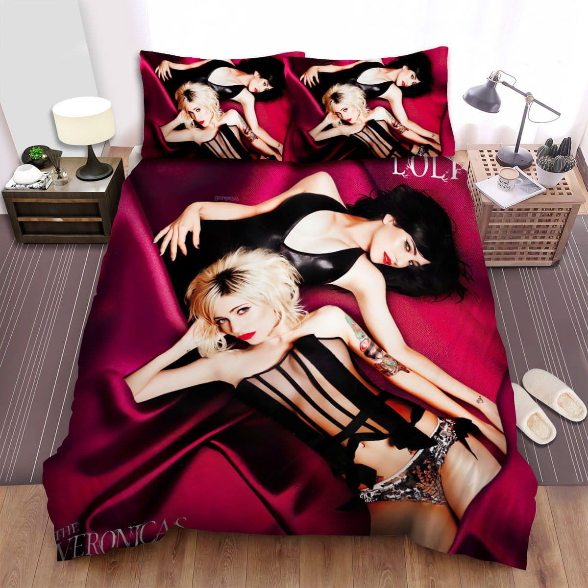 The Veronicas Lolita Decorative Bedding Sets with Duvet Cover Flatsheet Pillowcases