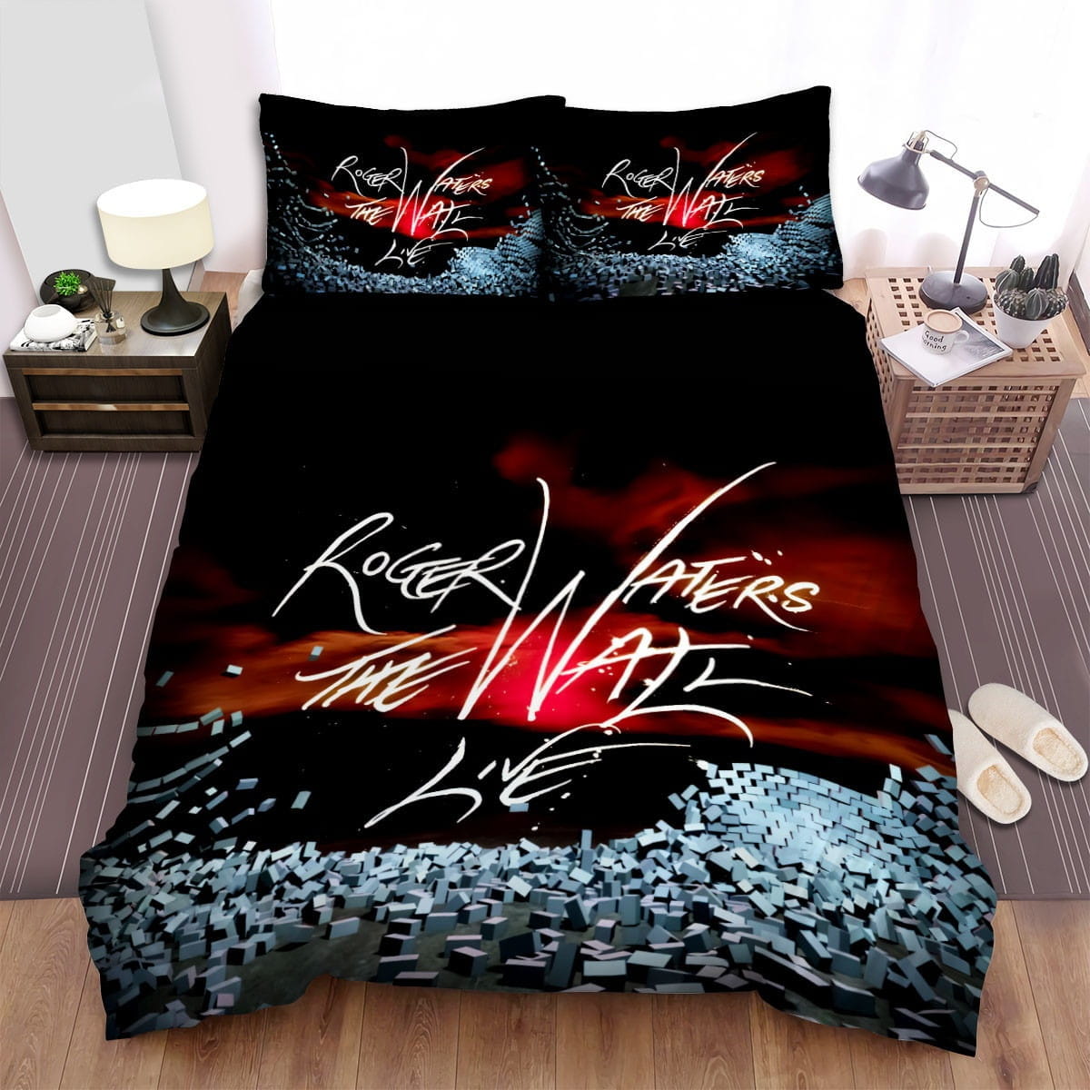 The Wall Live Roger Waters Bedding Sets Duvet Cover Flatsheet Pillowcases Perfect Gift For Fans