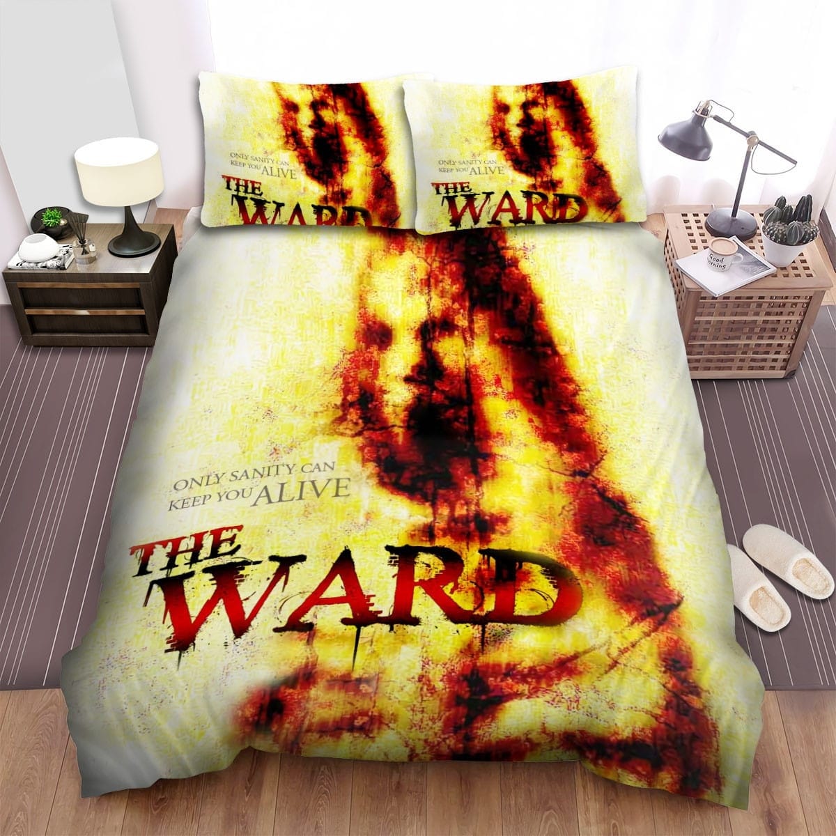 The Ward Movie Poster Bedding Sets Duvet Cover Flatsheet Gift For Wife Husband Besties