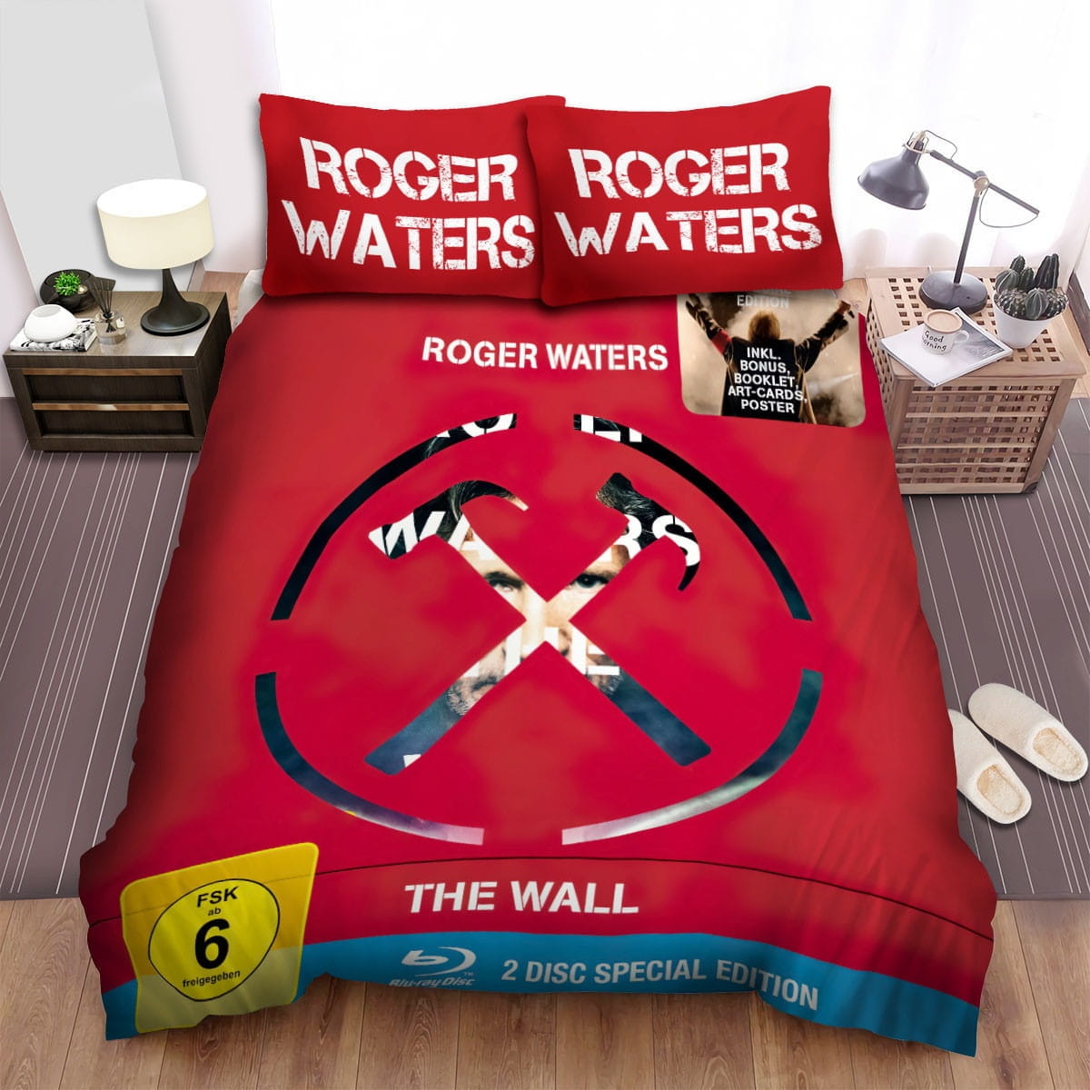 The Wall Roger Waters Decorative Bedding Sets with Duvet Cover Flatsheet Pillowcases