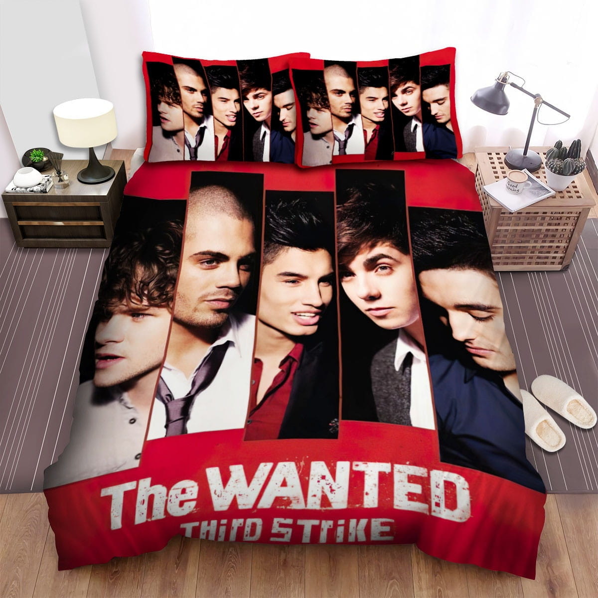 The Wanted Third Strike Bedding Set Duvet Cover Gift For Christmas Birthday Thanksgiving