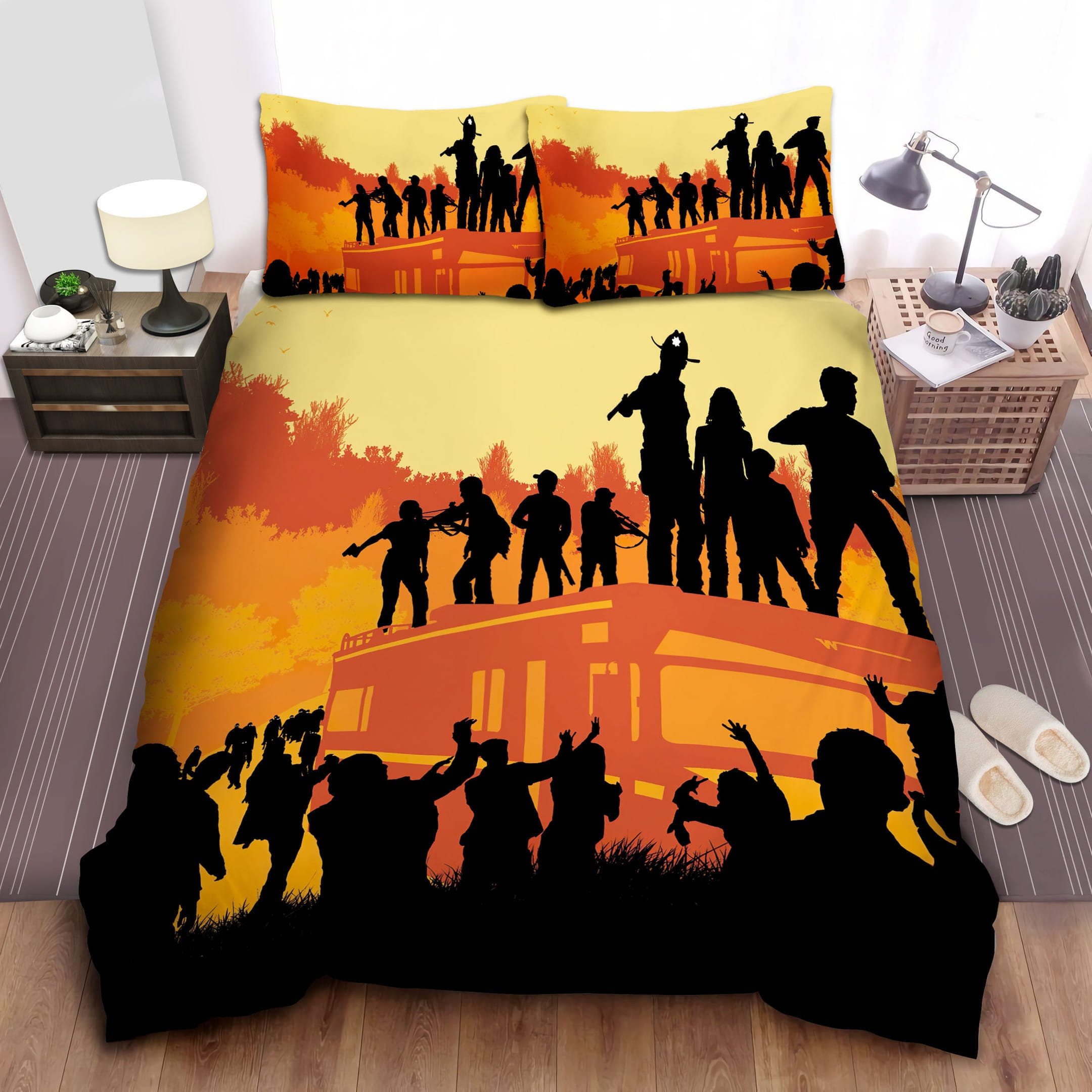 The Walking Dead Bedding Sets Duvet Cover Flatsheet Gift For Christmas Thanksgiving Halloween