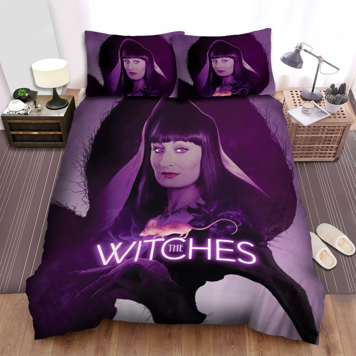The Witches Purple Bedding Sets Duvet Cover Flatsheet Gift For Wife Husband Besties