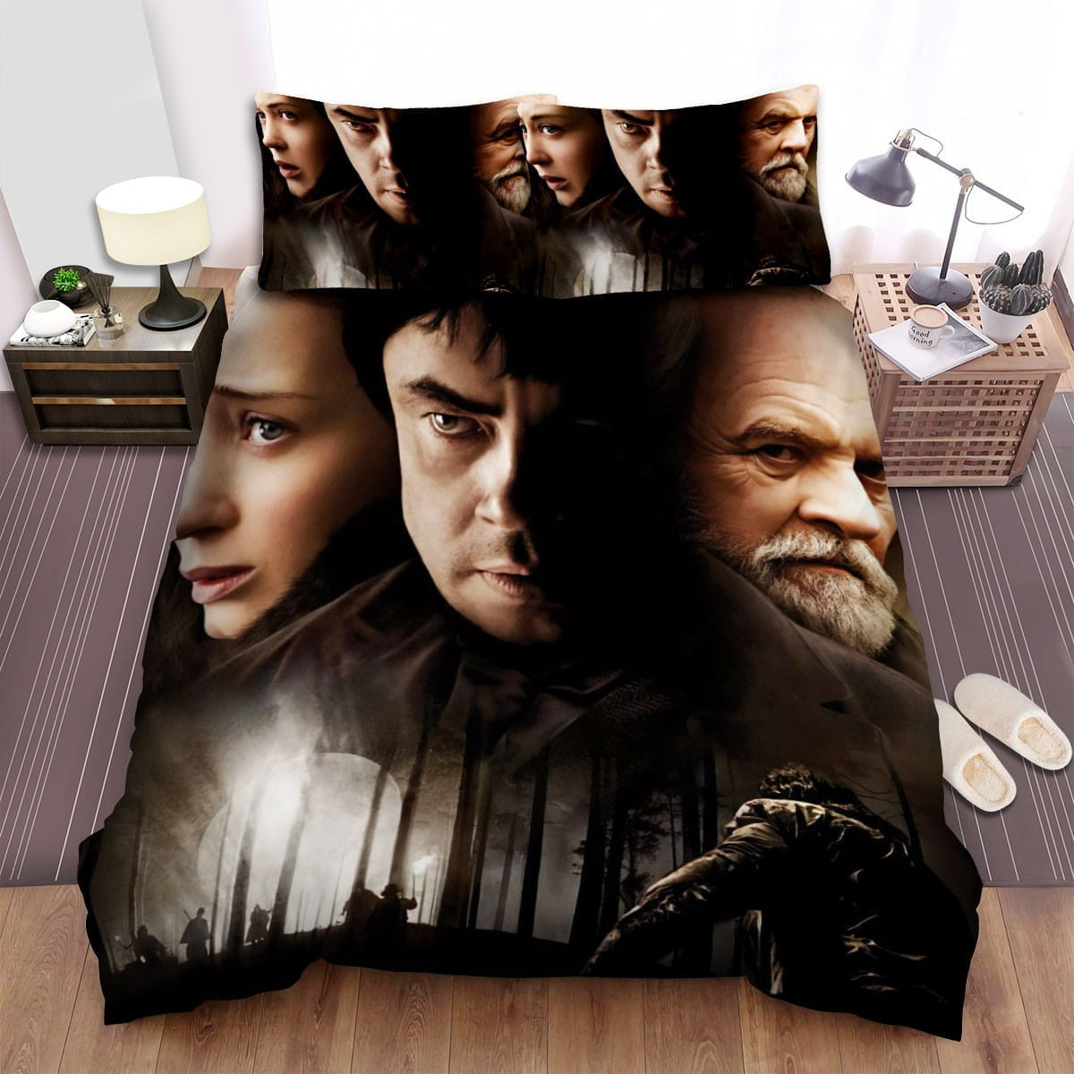 The Wolfman Poster Bedding Sets Duvet Cover Flatsheet Gift For Christmas Thanksgiving Halloween