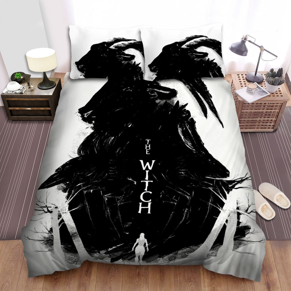 The Witch Movie Art Bedding Sets Duvet Cover Flatsheet Gift For Christmas Thanksgiving Halloween