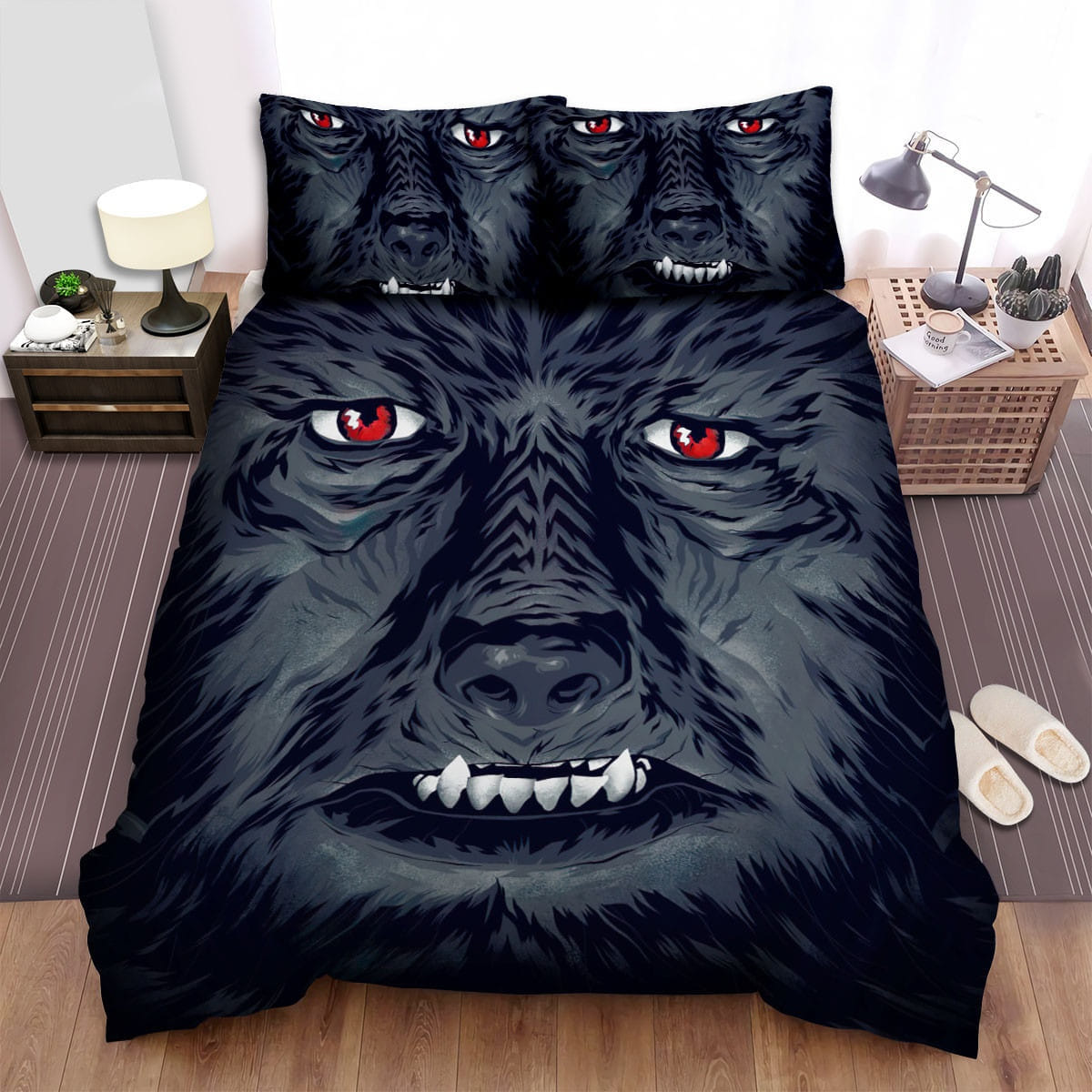 The Wolfman Fanart Bedding Sets Duvet Cover Flatsheet Pillowcases Perfect Gift For Fans