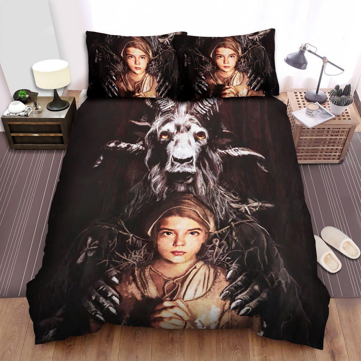 The Witch Movie Art 2 Decorative Bedding Sets with Duvet Cover Flatsheet Pillowcases