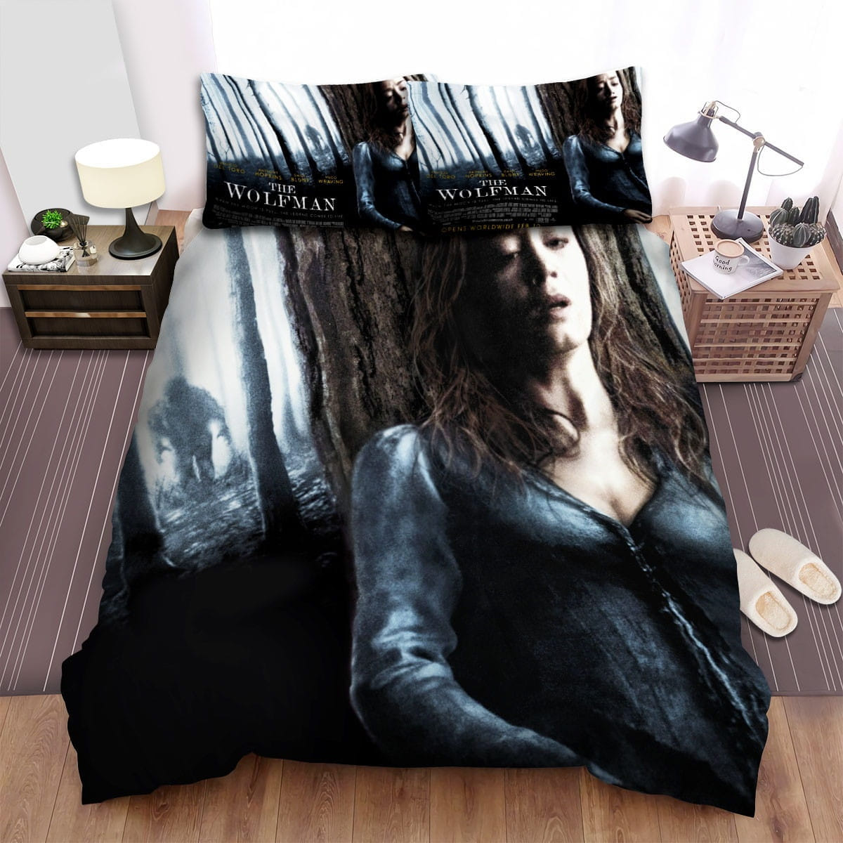 The Wolfman Hide Decorative Bedding Sets with Duvet Cover Flatsheet Pillowcases