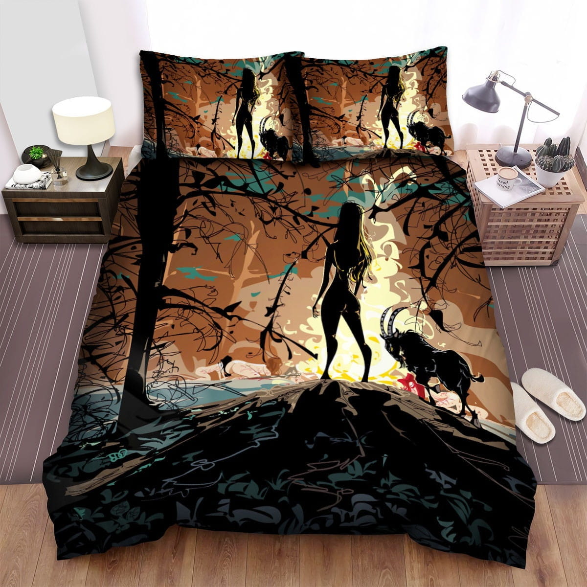 The Witch Movie Art 1 Bedding Sets Duvet Cover Flatsheet Gift For Christmas Thanksgiving Halloween