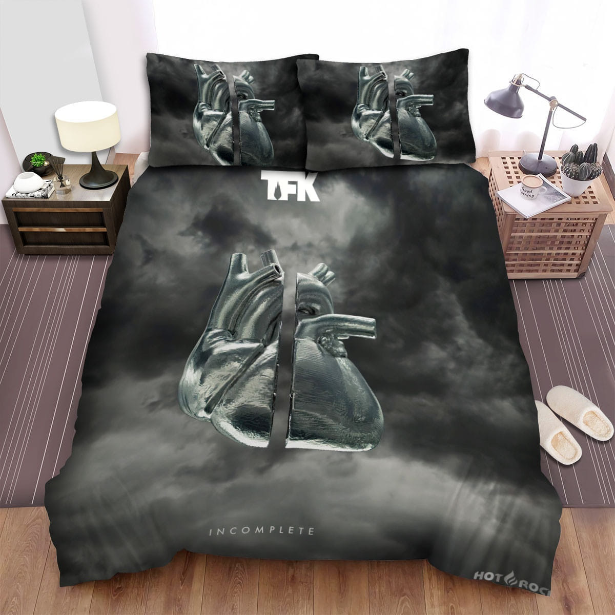 Thousand Foot Krutch Heart Bedding Sets Duvet Cover Flatsheet Pillowcase