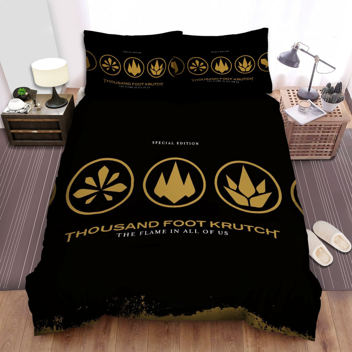 Thousand Foot Krutch Cover Bedding Sets Duvet Cover Flatsheet Gift For Christmas Thanksgiving Halloween