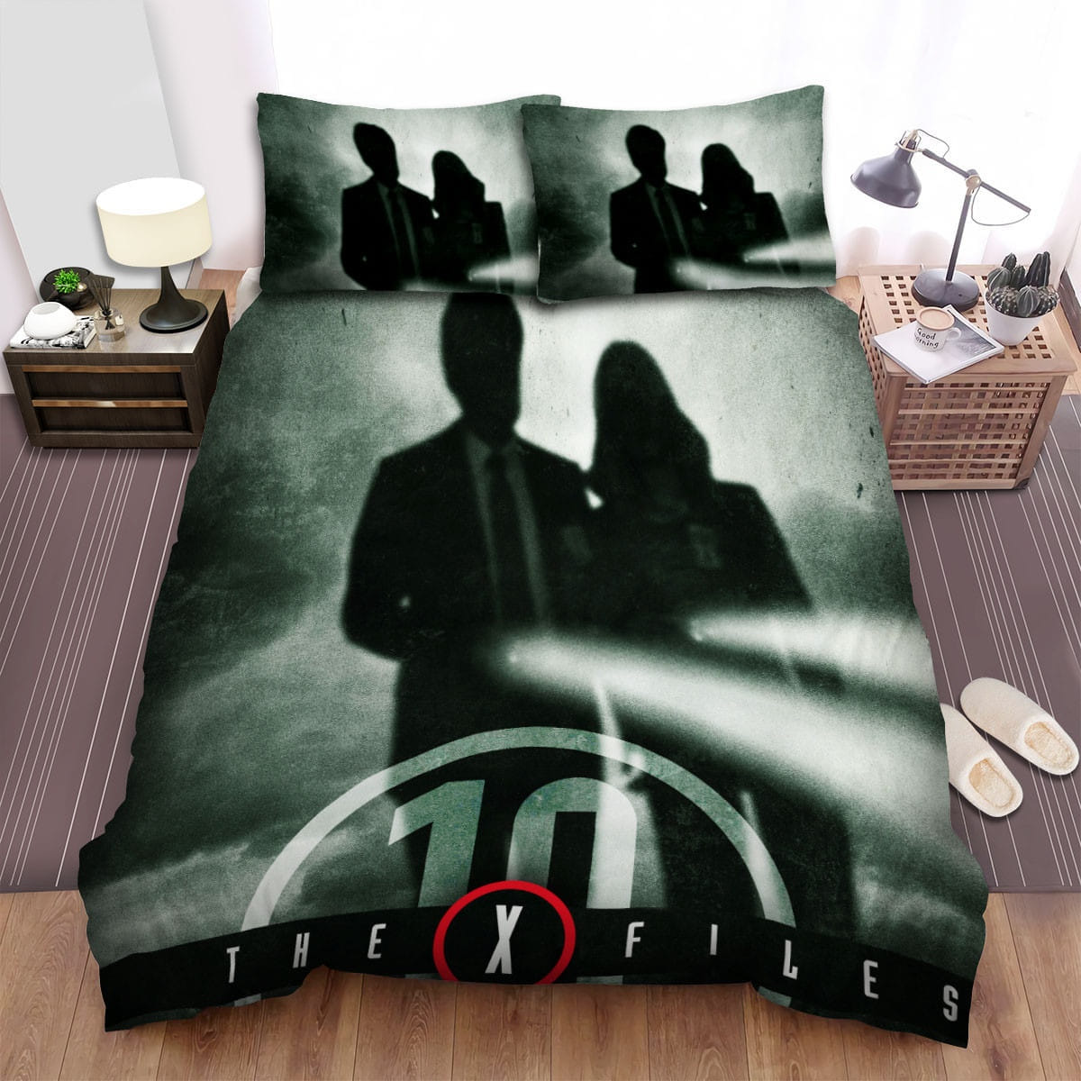 The X Files Shadow Decorative Bedding Sets with Duvet Cover Flatsheet Pillowcases