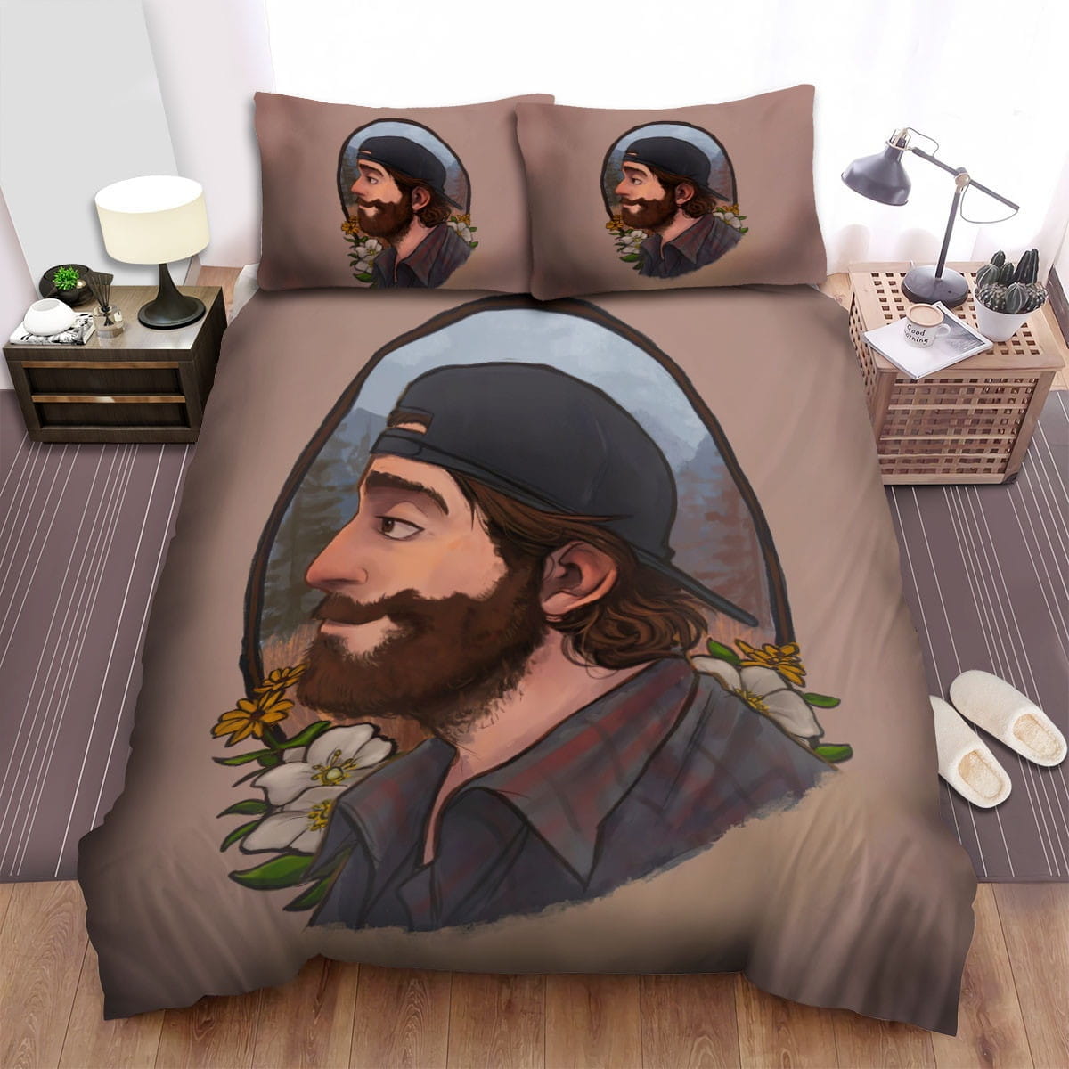 Thomas Rhett Flowers Bedding Sets Duvet Cover Flatsheet Pillowcases Perfect Gift For Fans