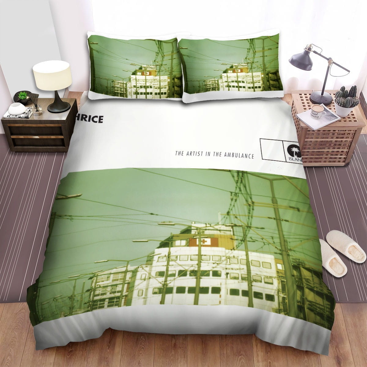 Thrice Band Building Bedding Sets Duvet Cover Flatsheet Gift For Christmas Thanksgiving Halloween