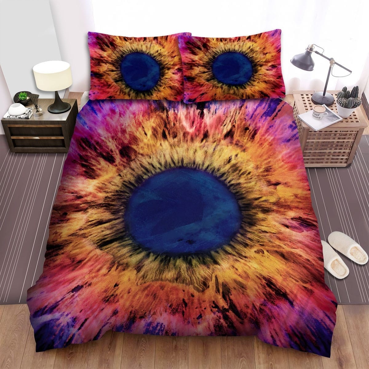 Thrice Band Fire Decorative Bedding Sets with Duvet Cover Flatsheet Pillowcases