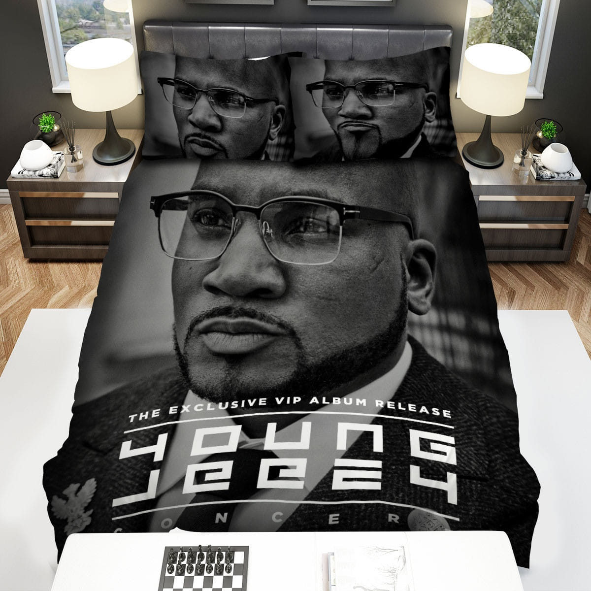 Thurs Nov 19th Young Jeezy Decorative Bedding Sets with Duvet Cover Flatsheet Pillowcases