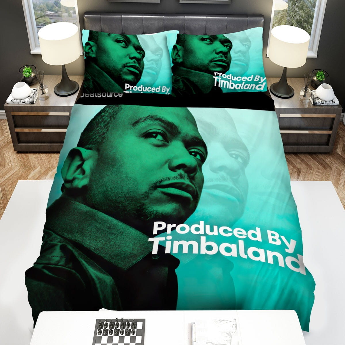 Timbaland Product Bedding Sets Duvet Cover Flatsheet Gift For Christmas Thanksgiving Halloween