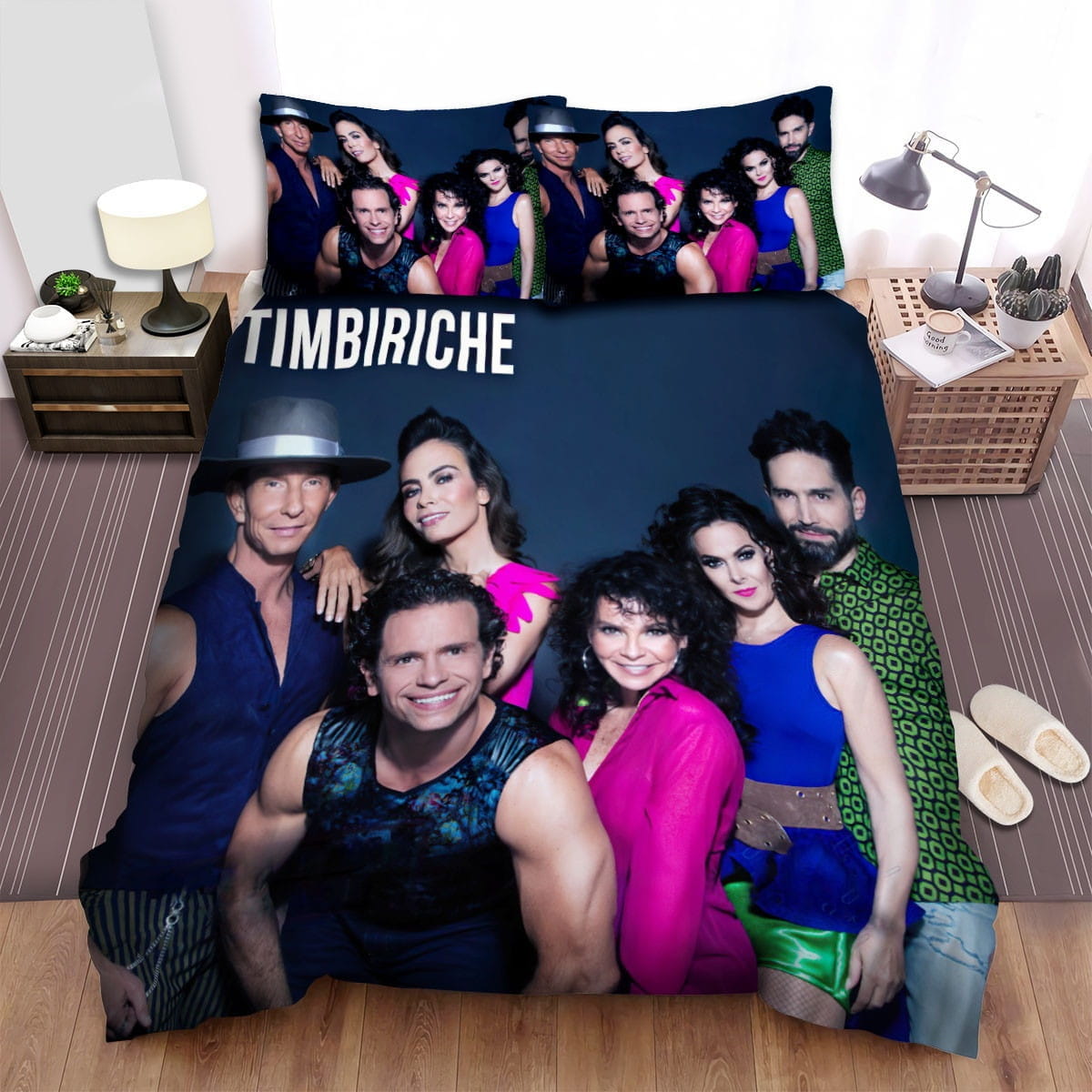 Timbiriche Album Cover Bedding Sets Duvet Cover Flatsheet Gift For Wife Husband Besties