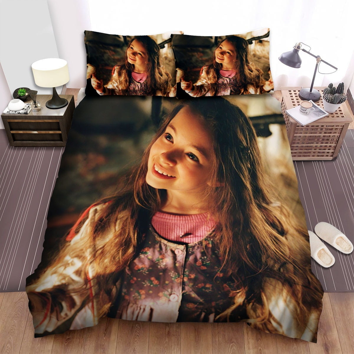Tideland 2005 Smile Bedding Sets Duvet Cover Flatsheet Pillowcase