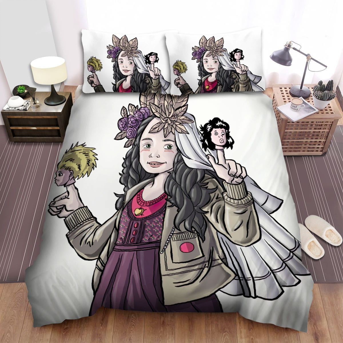 Tideland 2005 Draw Bedding Sets Duvet Cover Flatsheet Pillowcase