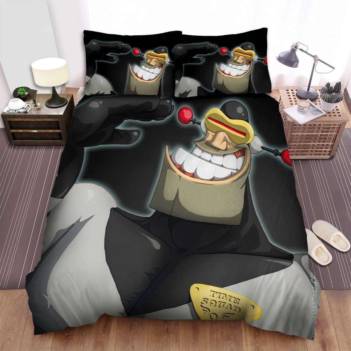 Time Squad Buck Tuddrussel Bedding Sets Duvet Cover Flatsheet Pillowcases Perfect Gift For Fans