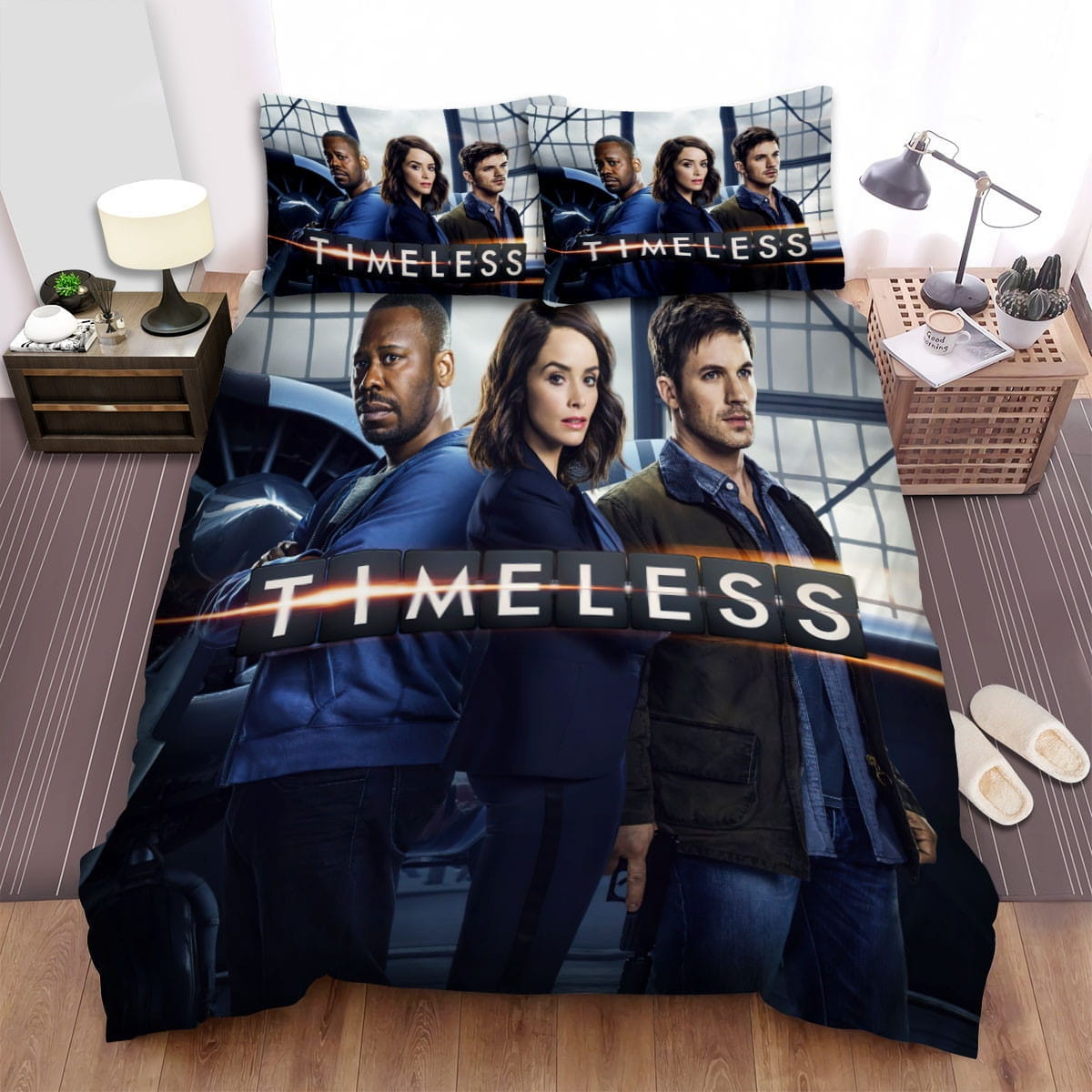 Timeless Movie Poster 2 Decorative Bedding Sets with Duvet Cover Flatsheet Pillowcases