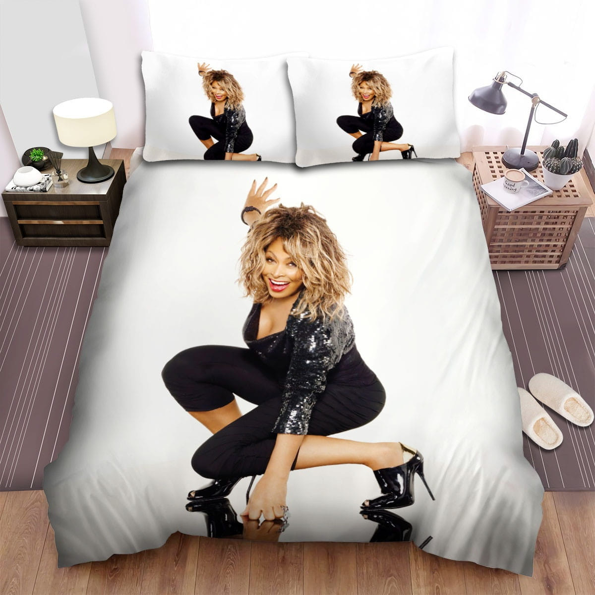 Tina Turner Wallpaper Bedding Sets Duvet Cover Flatsheet Pillowcases For Every Bedroom