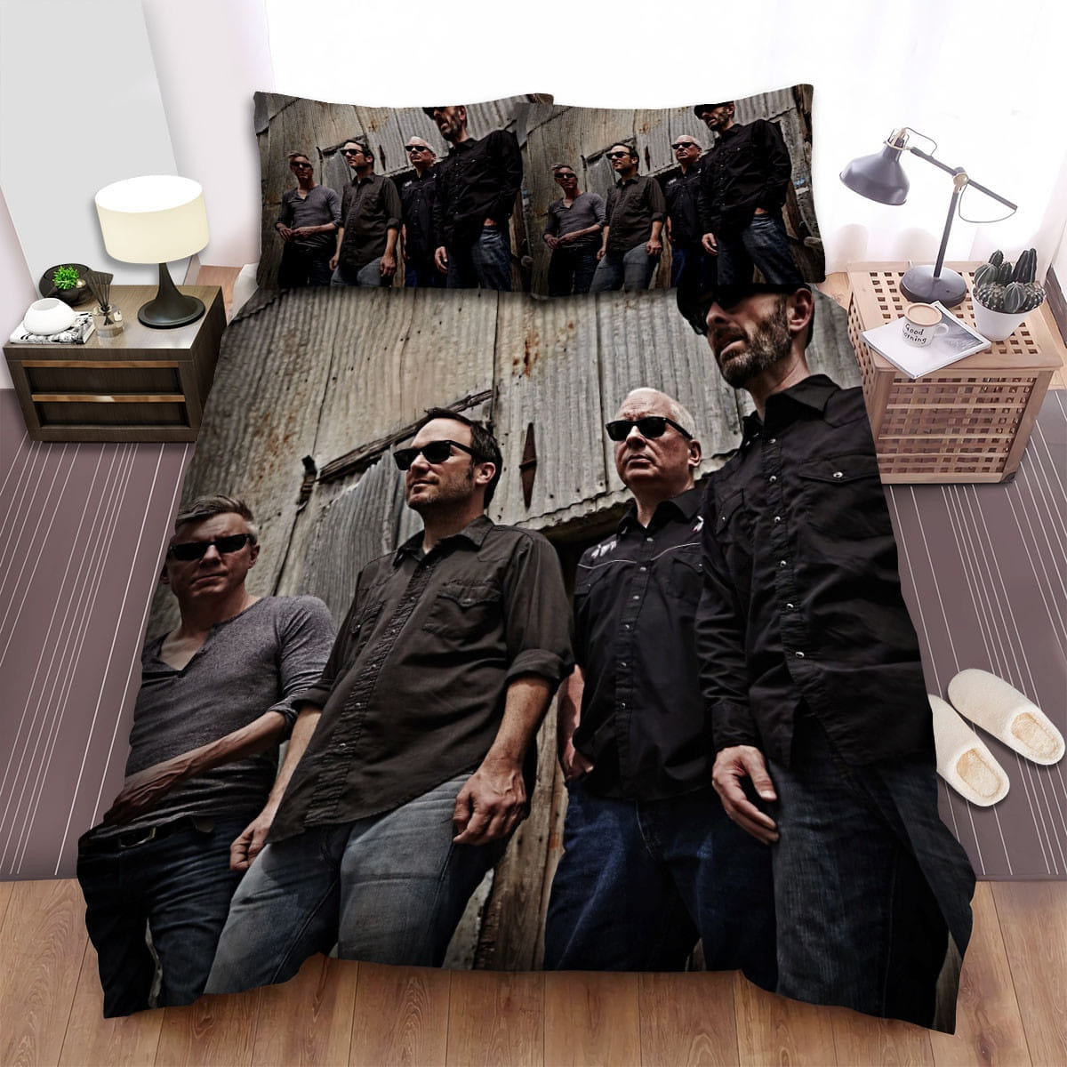 Toadies Band Cool Decorative Bedding Sets with Duvet Cover Flatsheet Pillowcases