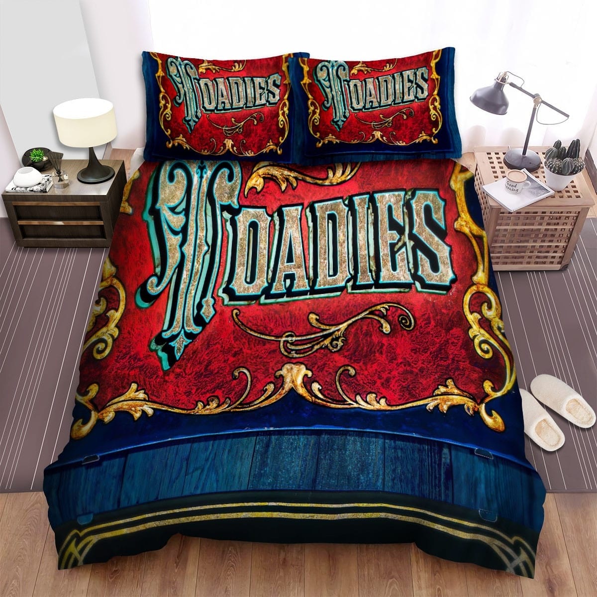 Toadies Band Red Logo Bedding Set Duvet Cover Gift For Christmas Birthday Thanksgiving