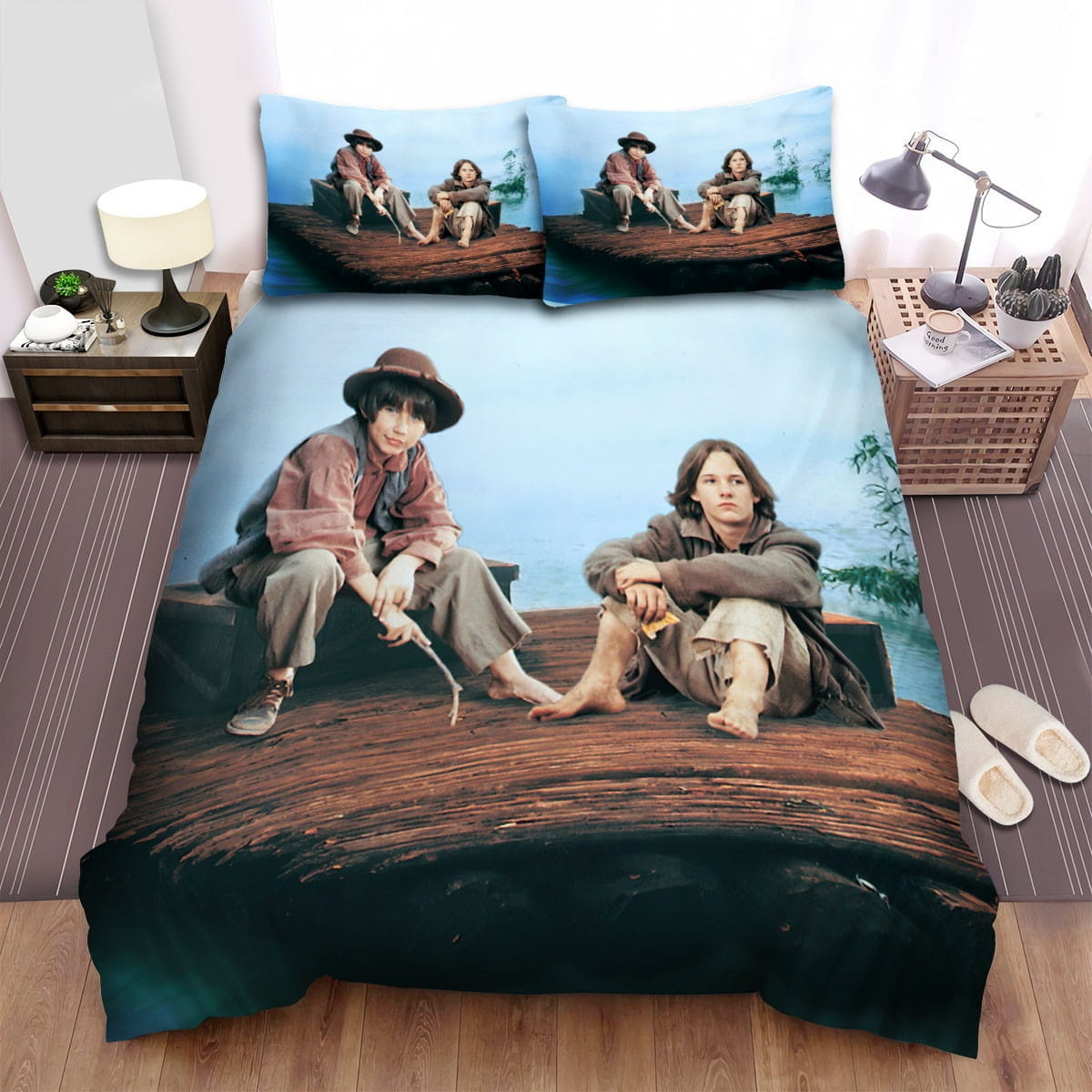 Tom And Huck Sea Bedding Sets Duvet Cover Flatsheet Gift For Christmas Thanksgiving Halloween