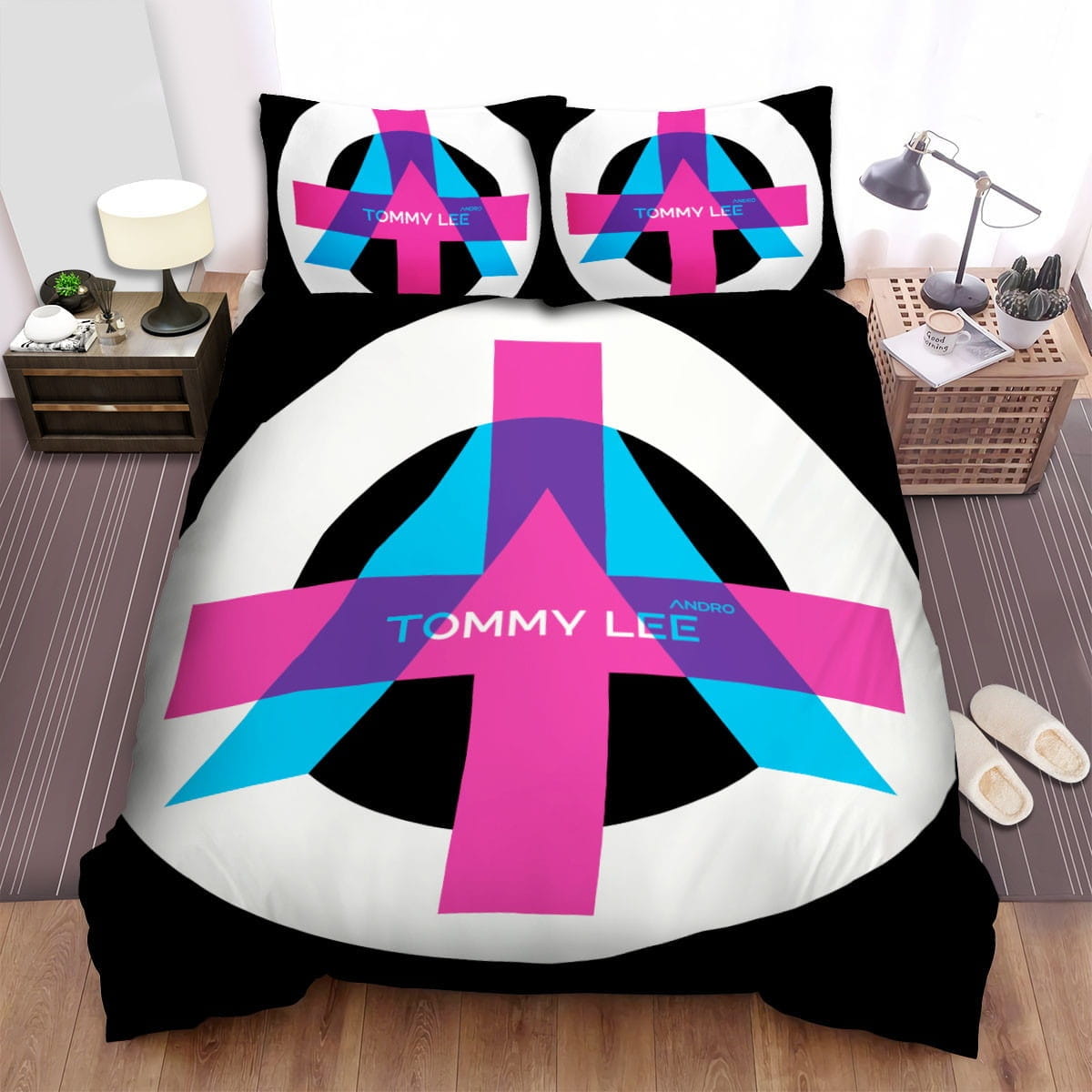 Tommy Lee Andro Bedding Sets Duvet Cover Flatsheet Gift For Christmas Thanksgiving Halloween