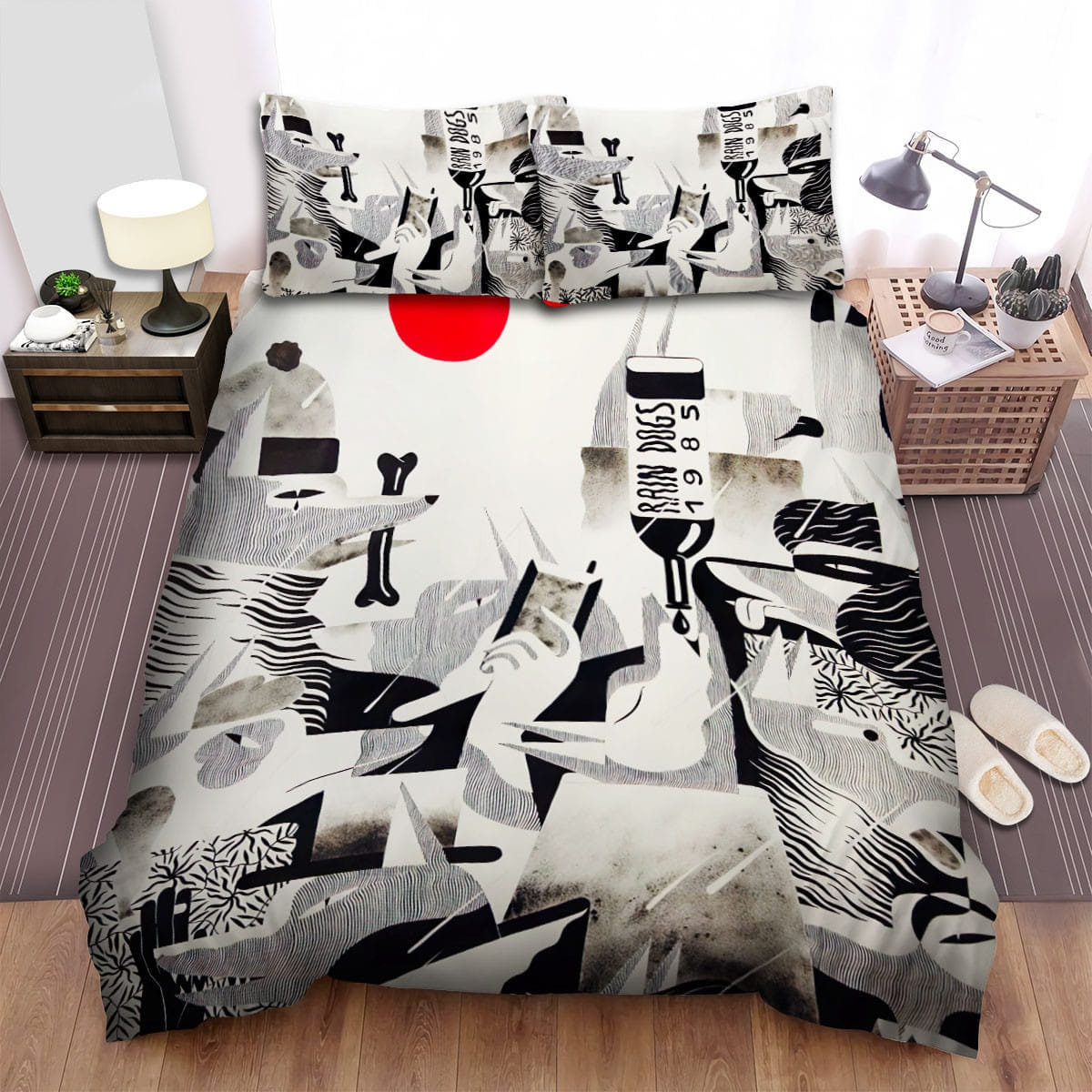 Tom Waits Rain Dogs Bedding Sets Duvet Cover Flatsheet Gift For Christmas Thanksgiving Halloween