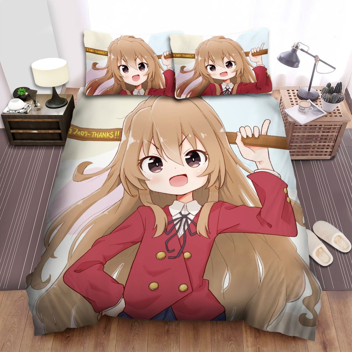Toradora Taika Bedding Sets Duvet Cover Flatsheet Pillowcases Perfect Gift For Fans