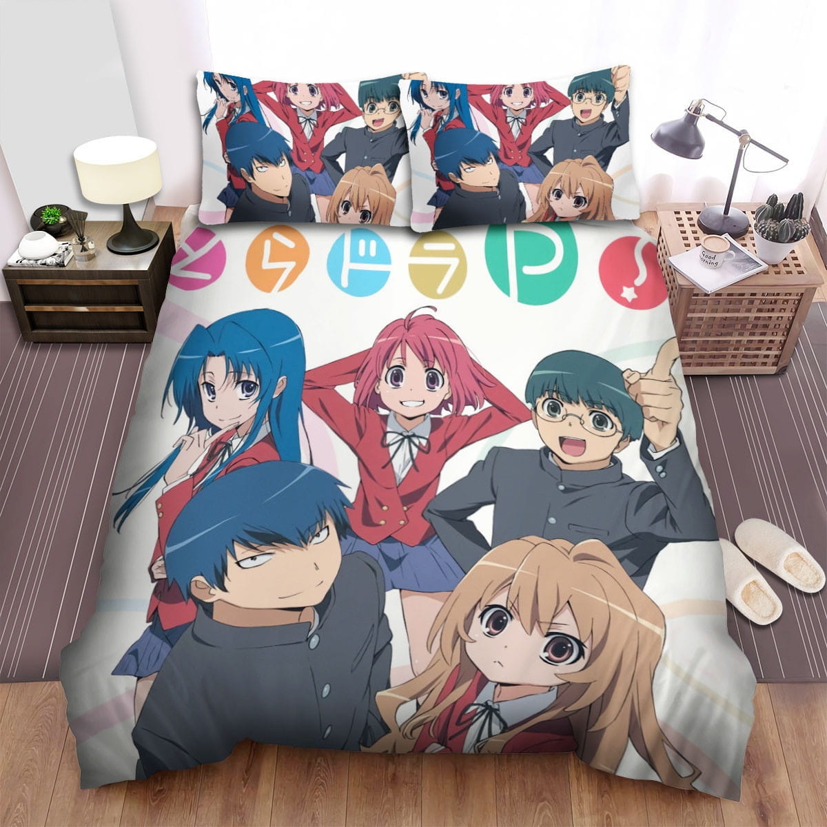 Toradora Anime Bedding Sets Duvet Cover Flatsheet Pillowcases For Every Bedroom