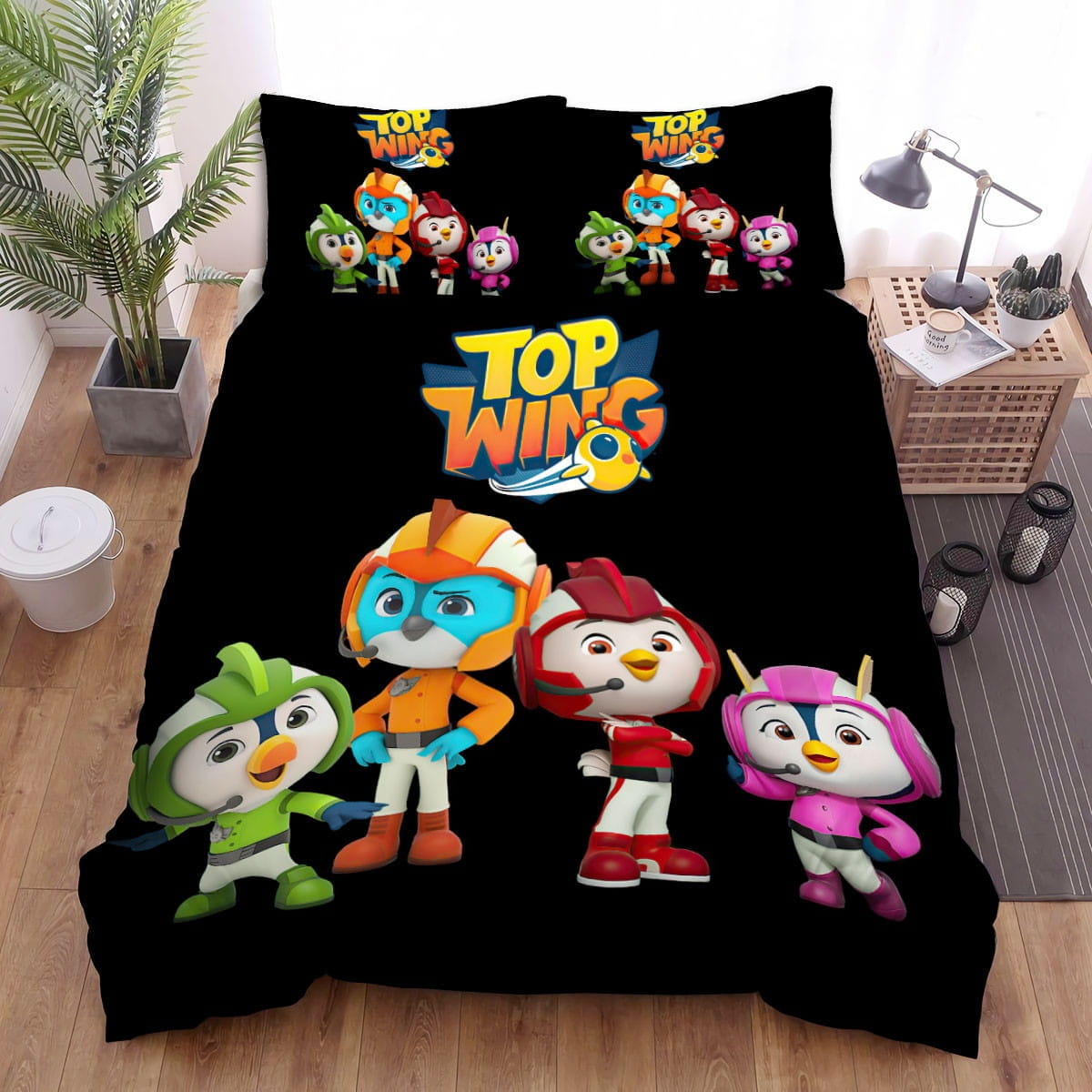 Top Wing Season 1 Bedding Sets Duvet Cover Flatsheet Pillowcases For Every Bedroom