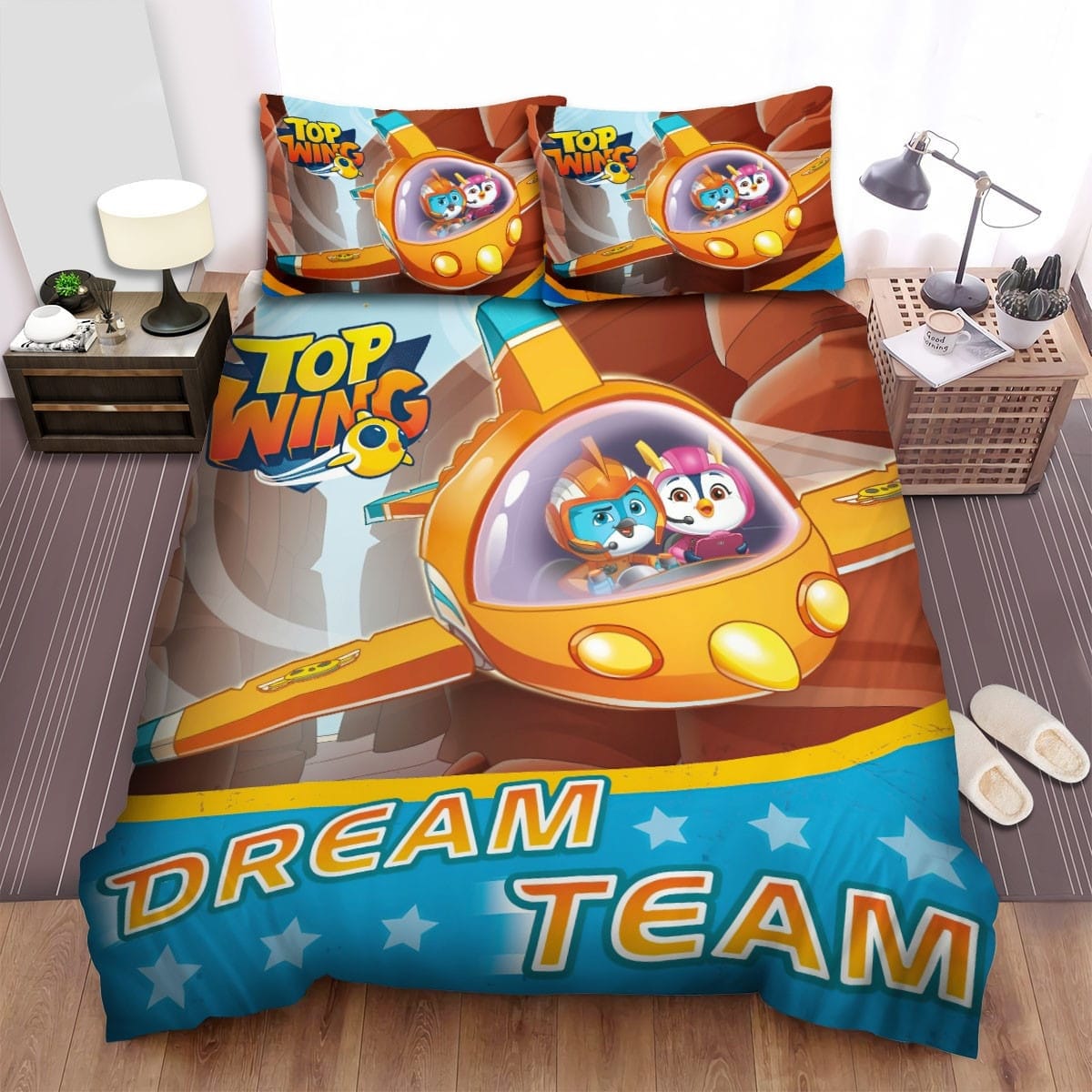 Top Wing The Dream Team Decorative Bedding Sets with Duvet Cover Flatsheet Pillowcases