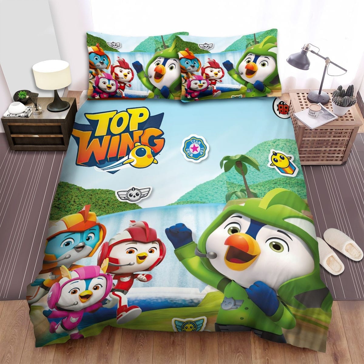 Top Wing Season 2 Bedding Sets Duvet Cover Flatsheet Pillowcases Perfect Gift For Fans