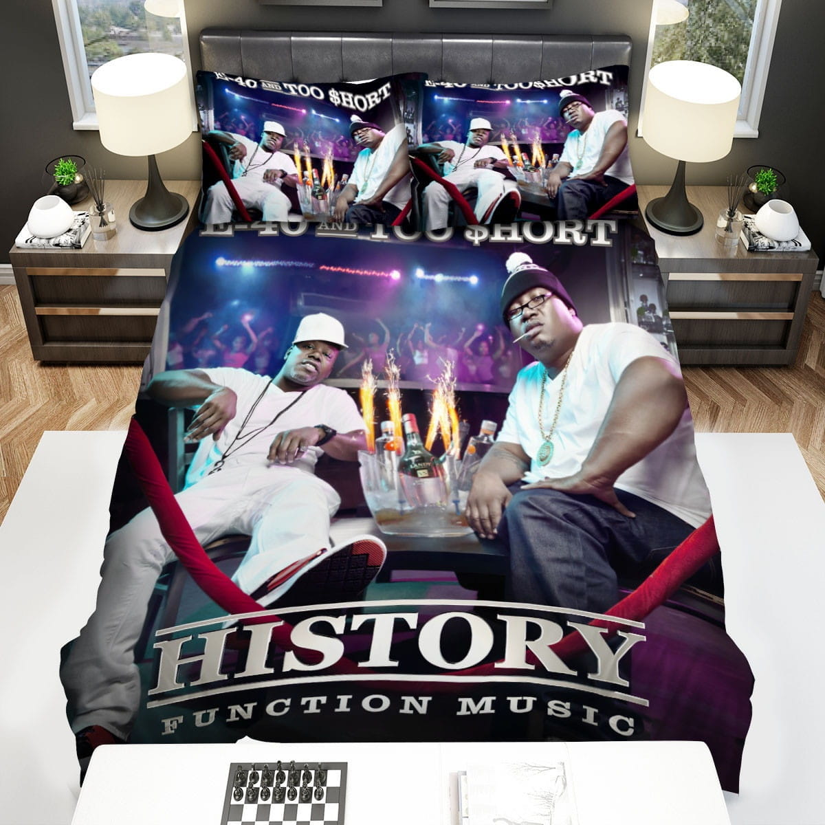 Too Short E-40 Decorative Bedding Sets with Duvet Cover Flatsheet Pillowcases