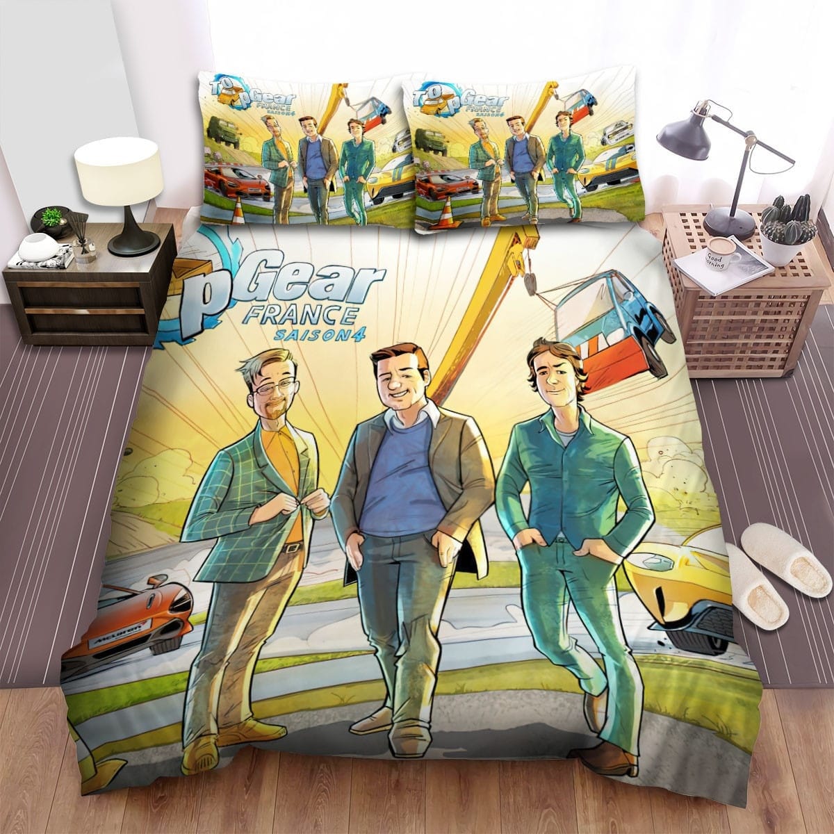 Top Gear Movie Art 2 Bedding Set Duvet Cover Gift For Christmas Birthday Thanksgiving