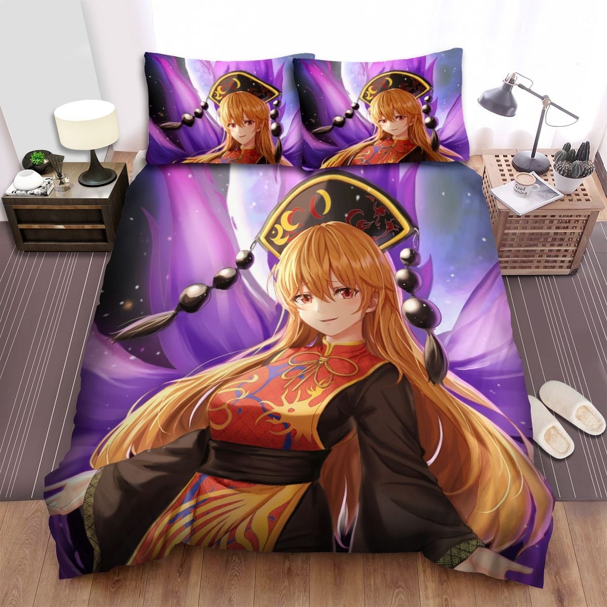 Touhou Junkos Portrait Bedding Sets Duvet Cover Flatsheet Pillowcases For Every Bedroom