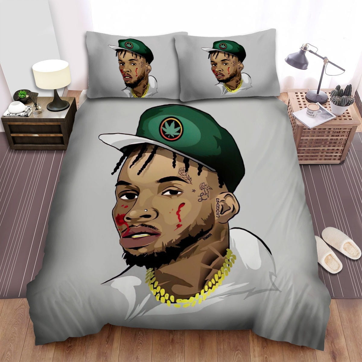 Tory Lanez Decorative Bedding Sets with Duvet Cover Flatsheet Pillowcases