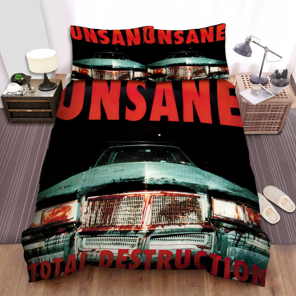 Total Destruction Unsane Bedding Sets Duvet Cover Flatsheet Pillowcase