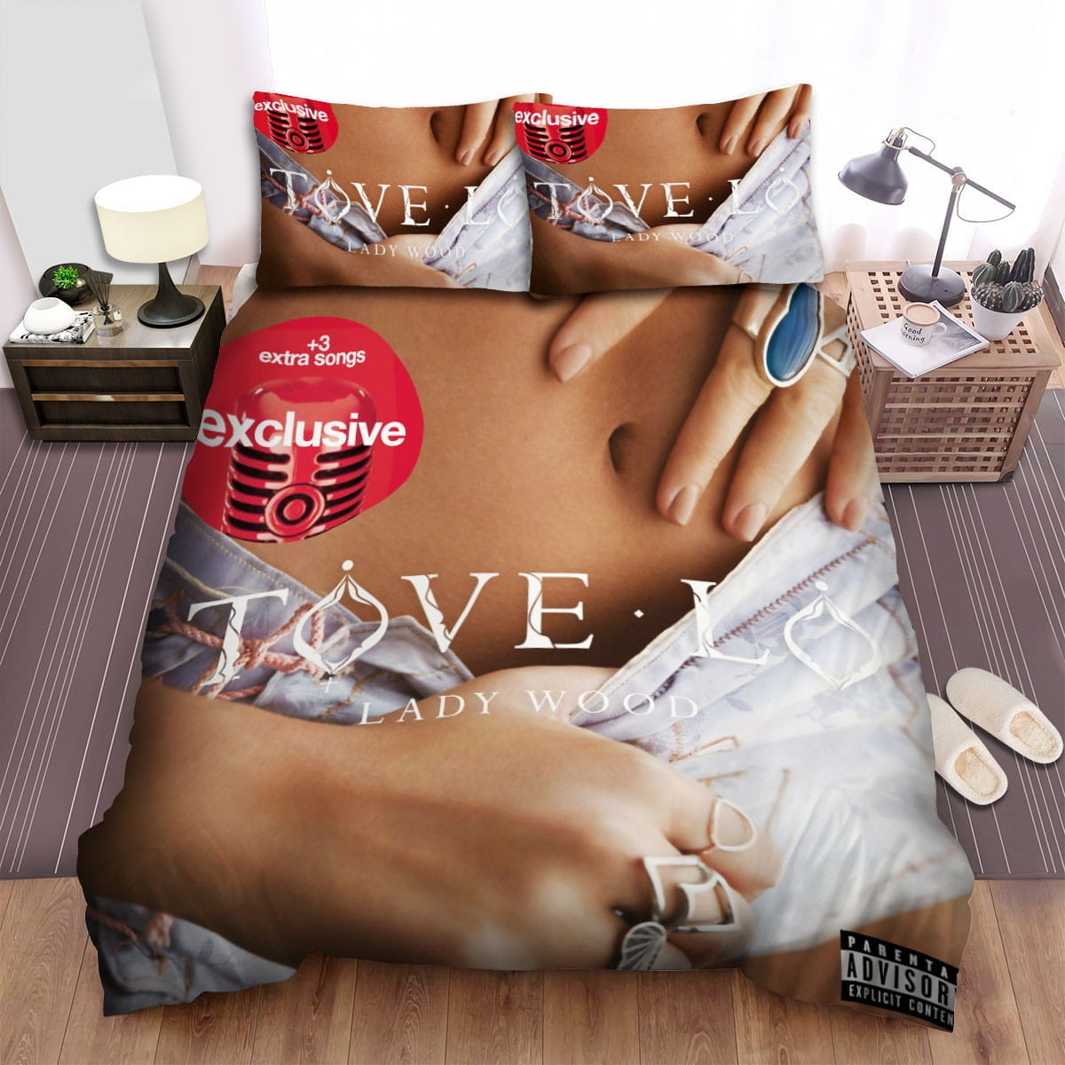 Tove Lo Music Lady Wood Bedding Set Duvet Cover Gift For Christmas Birthday Thanksgiving