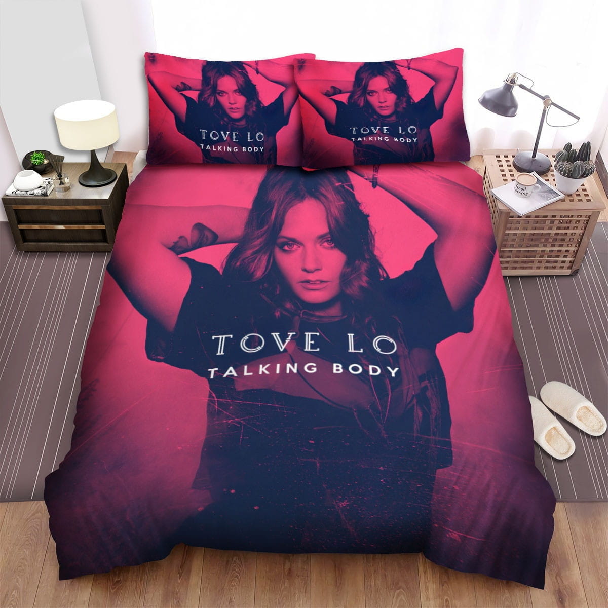 Tove Lo Music Talking Body Bedding Sets Duvet Cover Flatsheet Gift For Wife Husband Besties