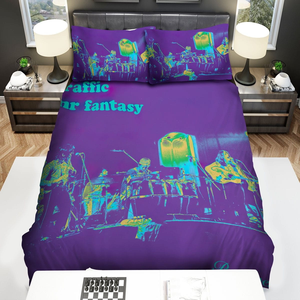 Traffic Band Mr Fantasy Bedding Sets Duvet Cover Flatsheet Gift For Wife Husband Besties