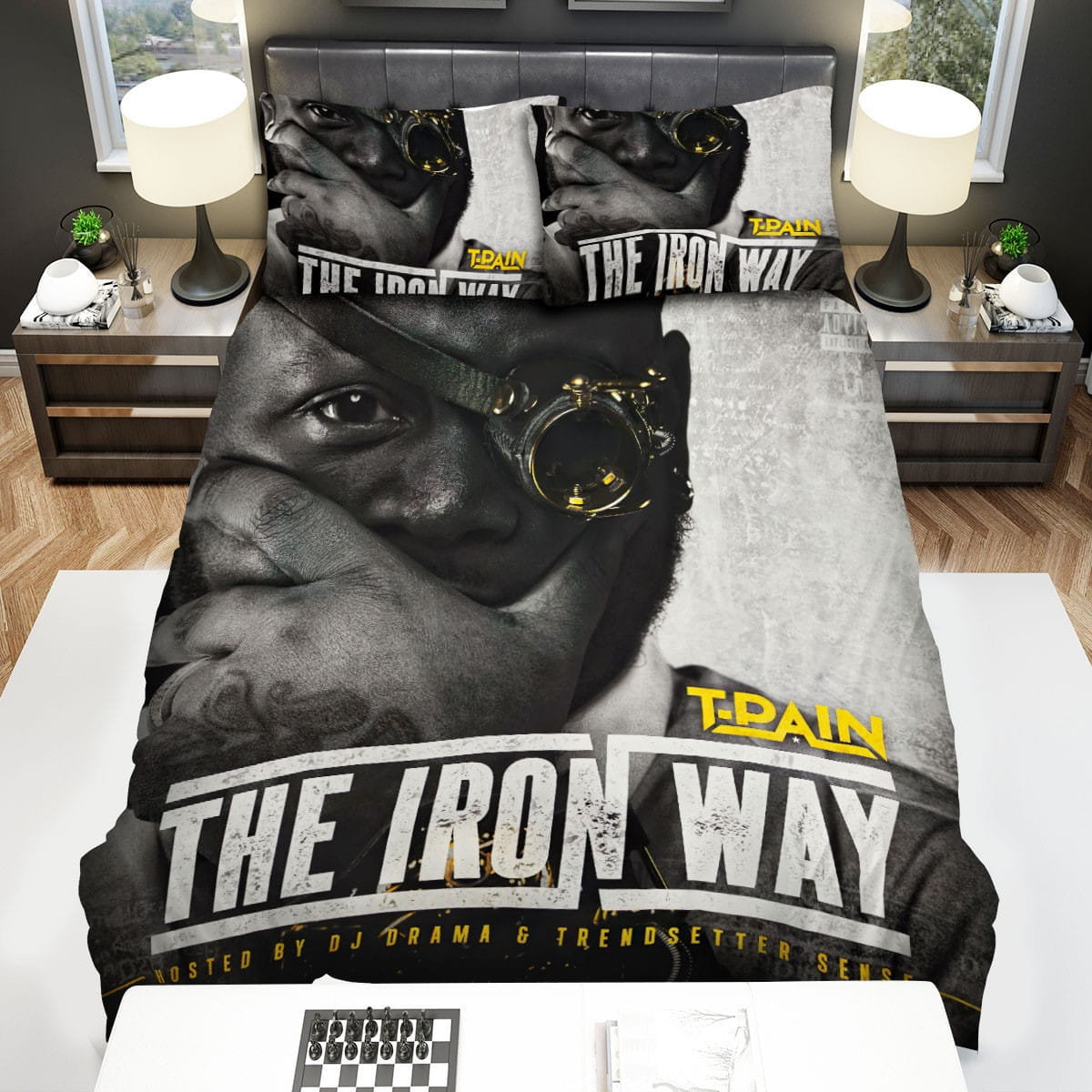 T-Pain The Iron Way Bedding Sets Duvet Cover Flatsheet Pillowcases For Every Bedroom