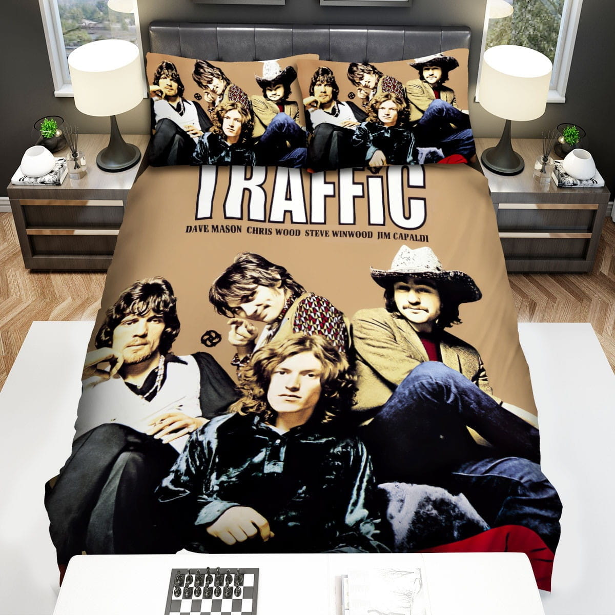 Traffic Band Members Bedding Sets Duvet Cover Flatsheet Pillowcases Perfect Gift For Fans