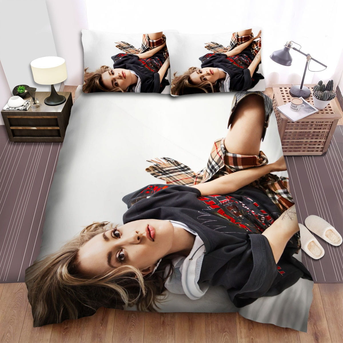 Tove Styrke Photo Art Bedding Sets Duvet Cover Flatsheet Pillowcases Perfect Gift For Fans